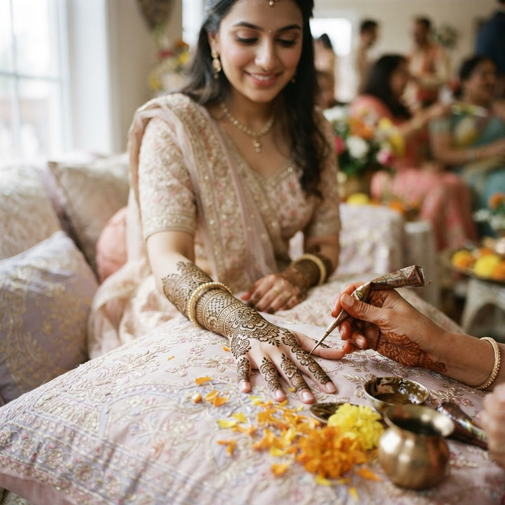 Mehendi at Home services at SAKHI